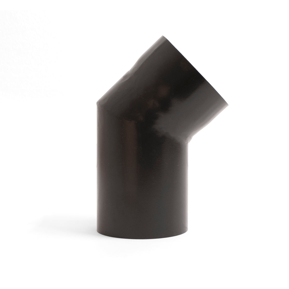 BonFeu Steel Angled Chimney Stove Pipe Flue Connector for Garden Fireplaces