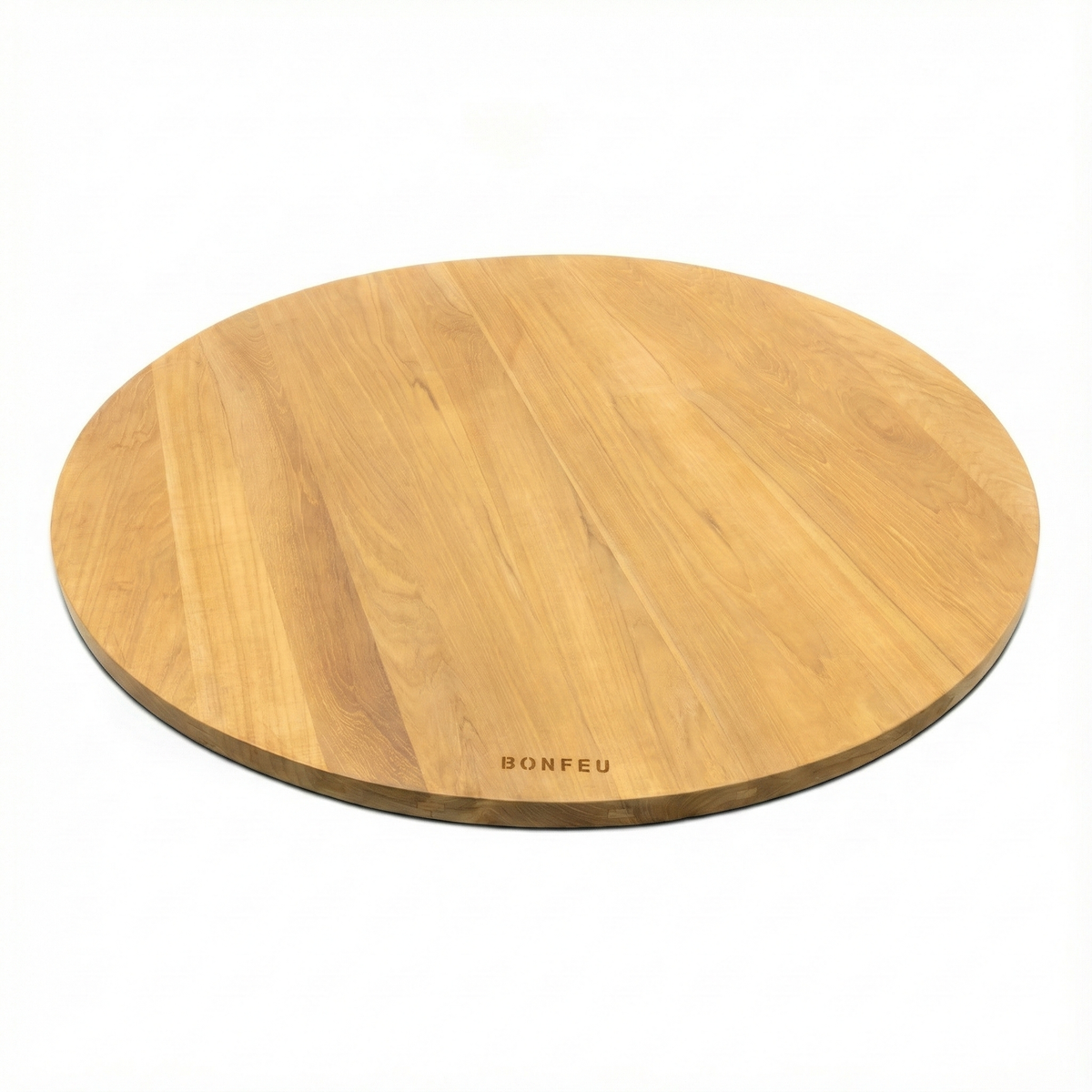 BonFeu BonTeak Premium Teak Wood Hardwood Table Top for BonBiza Fire Pits