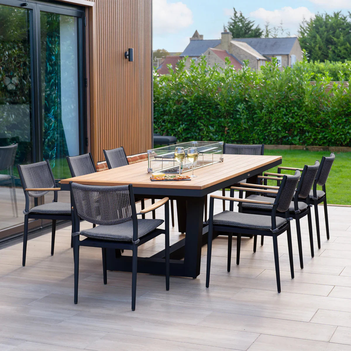 Fire Pit Dining