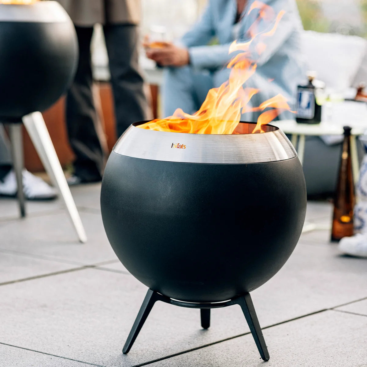 Höfats MOON 45 Fire Bowl with Low Stand