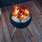 Höfats MOON 45 Fire Bowl with High Stand