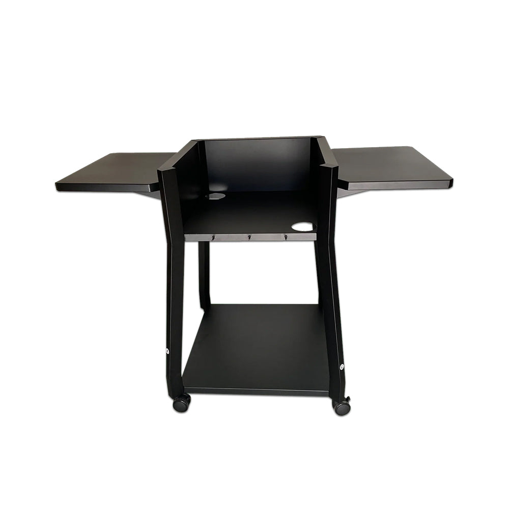 HOT WOK Comfort Table | Powder-Coated Steel Outdoor BBQ Grill Trolley & Cart
