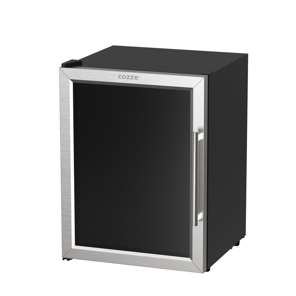 Cozze Fridge Steel Frame And Glass Front 60 Litres Outdoor Kitchen