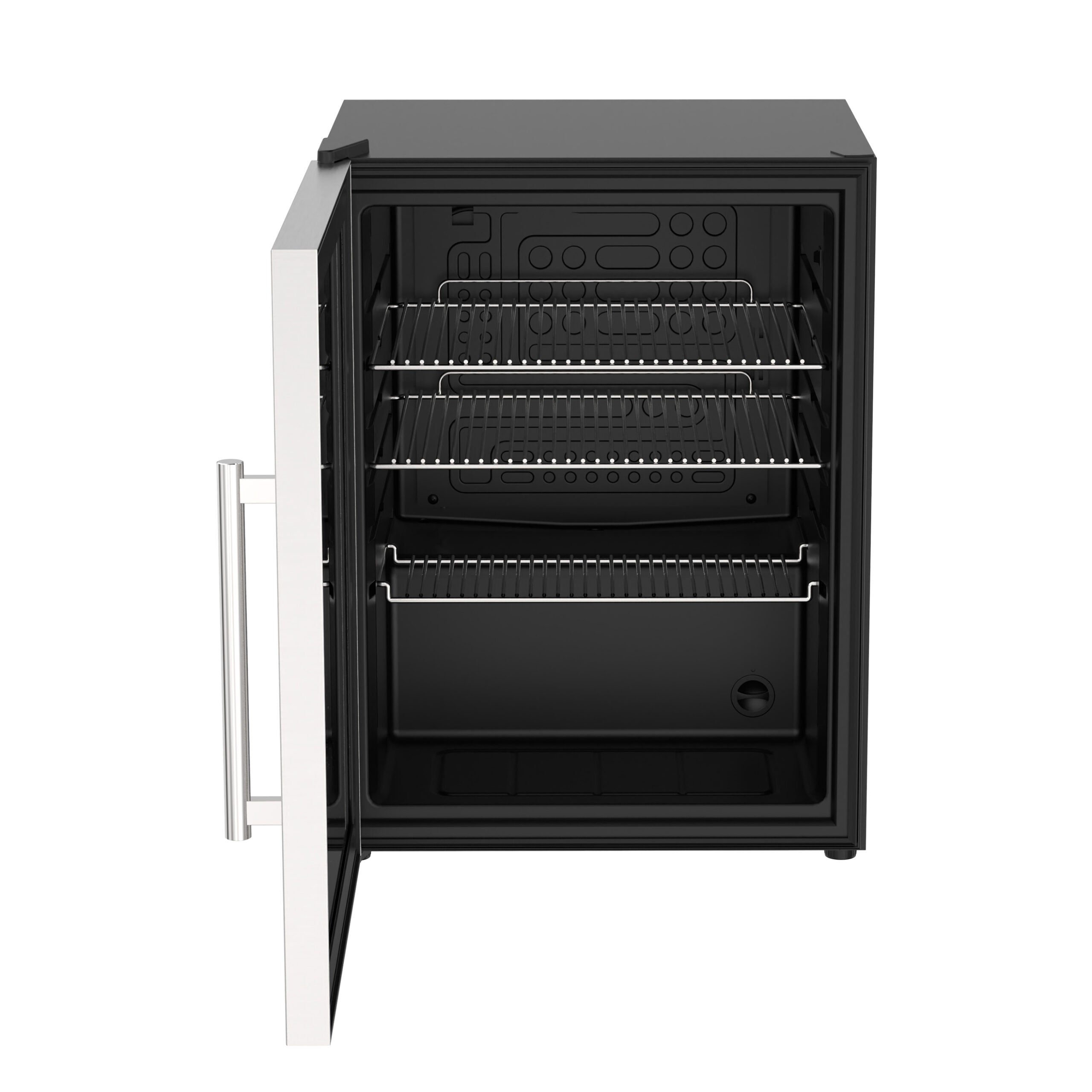 Cozze Fridge Steel Frame And Glass Front 60 Litres Outdoor Kitchen