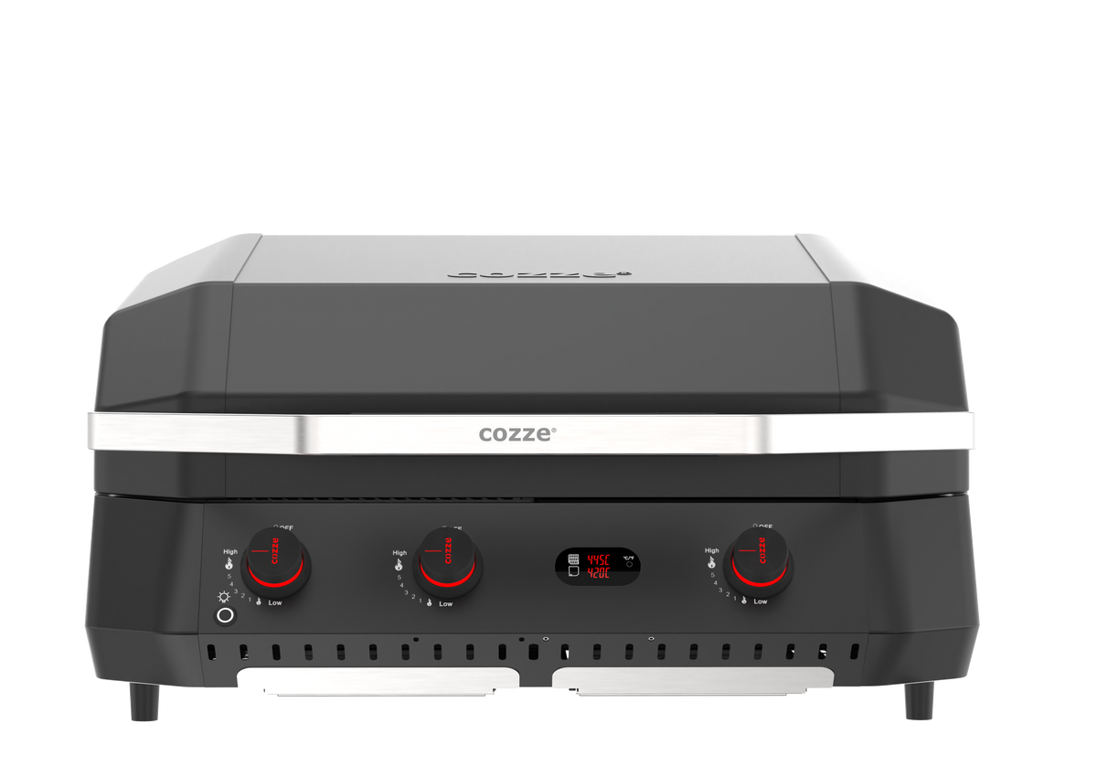 Cozze G800 COMB0 Barbecue With Plancha, 3 Gas burners
