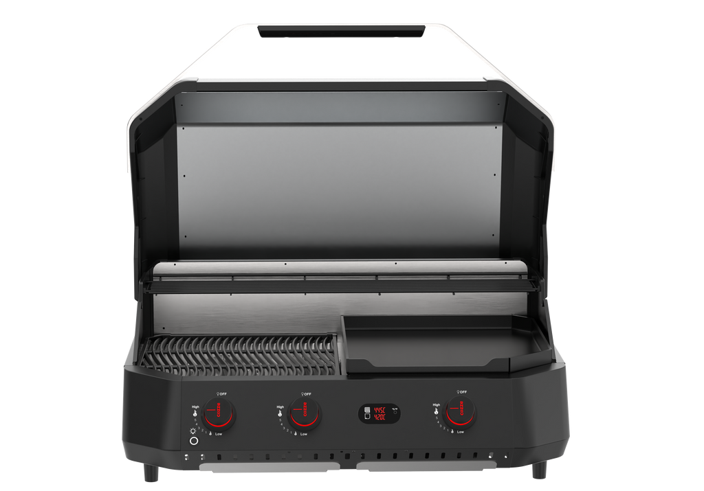 Cozze G800 COMB0 Barbecue With Plancha, 3 Gas burners