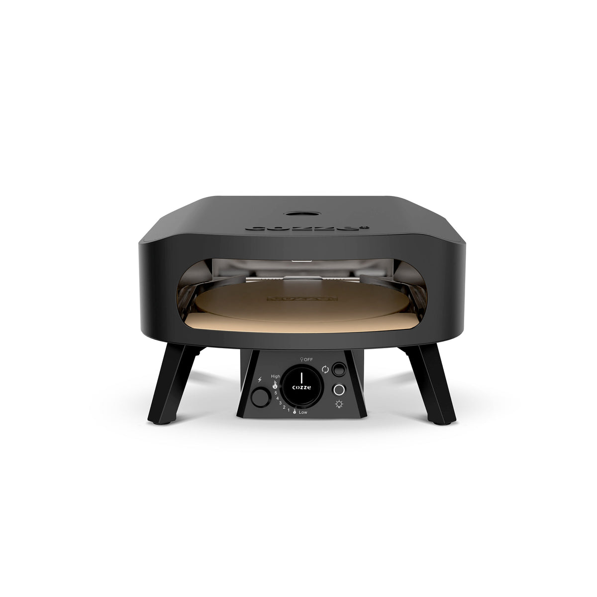 Cozze® 13″ Rotate Gas Pizza Oven Black Edition