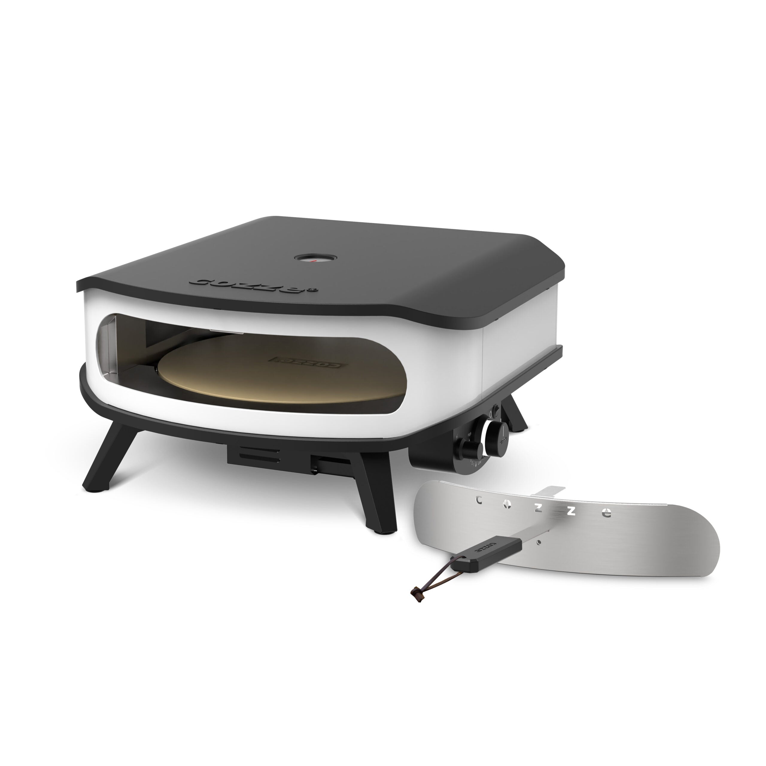 Cozze 17″ Gas Pizza Oven with Rotating Stone and Door