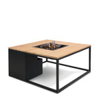 Cosi - Cosiloft 100 Black and Teak Fire Pit Table