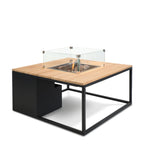Cosi - Cosiloft 100 Black and Teak Fire Pit Table