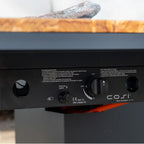 Cosi - Cosiloft 100 Black and Teak Fire Pit Table