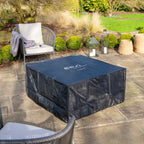 Cosi - Cosiloft 100 Black and Teak Fire Pit Table