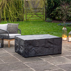 Cosi - Cosiloft 120 Black and Teak Fire Pit Table