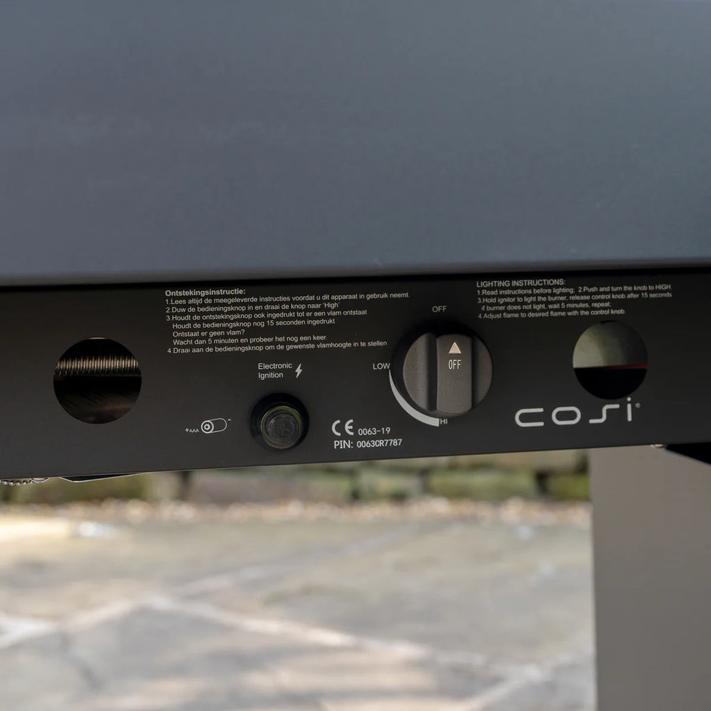 Cosi - Cosivista 120 Black Fire Pit