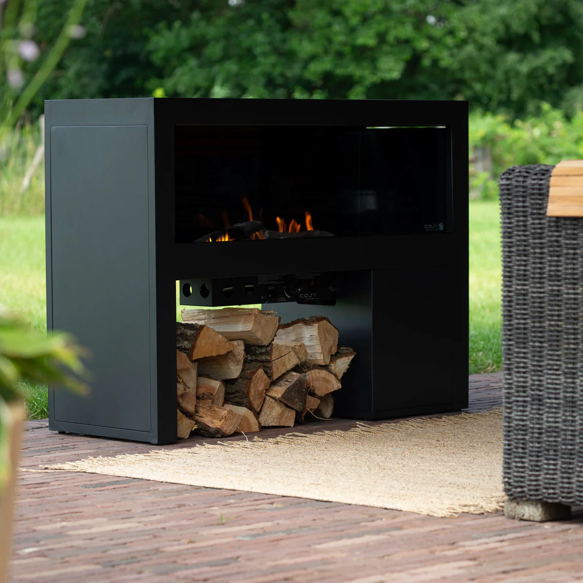 Cosi - Cosivista 120 Black Fire Pit