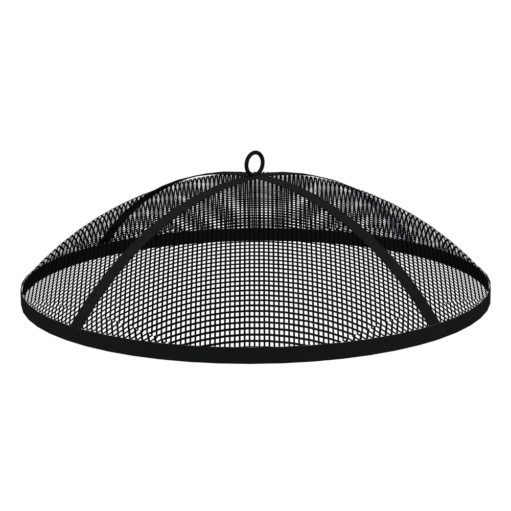 Barbecook Steel Spark Screen Black 60cm Fire Pit