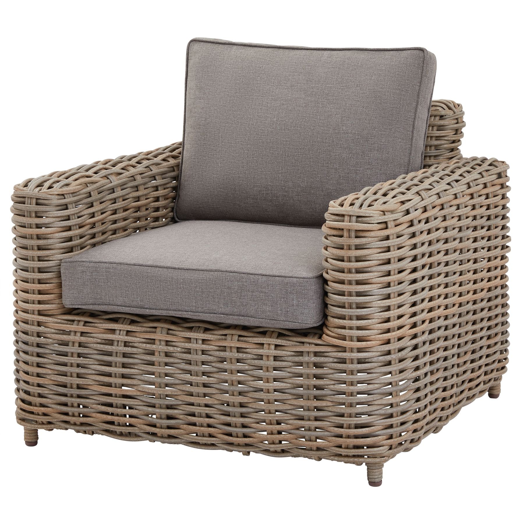 Amalfi Collection Outdoor Five Seater Set HDPE Wicker Weather Resistant Exclusive