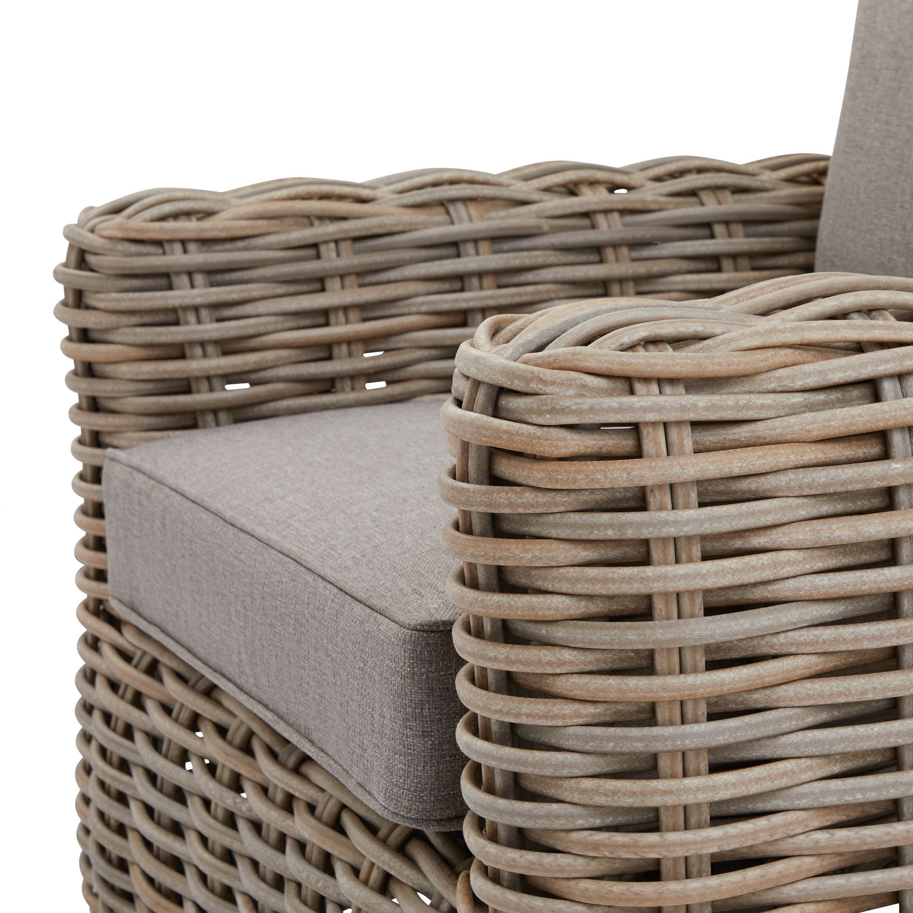 Amalfi Collection Outdoor Five Seater Set HDPE Wicker Weather Resistant Exclusive
