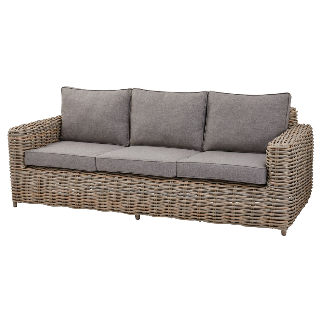 Amalfi Collection Outdoor Five Seater Set HDPE Wicker Weather Resistant Exclusive
