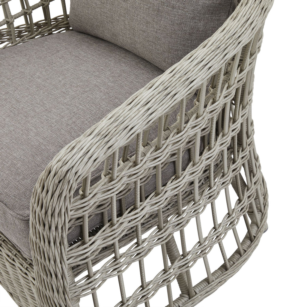 Palma Collection Outdoor Set HDPE Wicker Elite