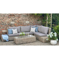 Amalfi Collection Outdoor Large Corner Set Woven Luxury Patio Limited Edition Al Fresco
