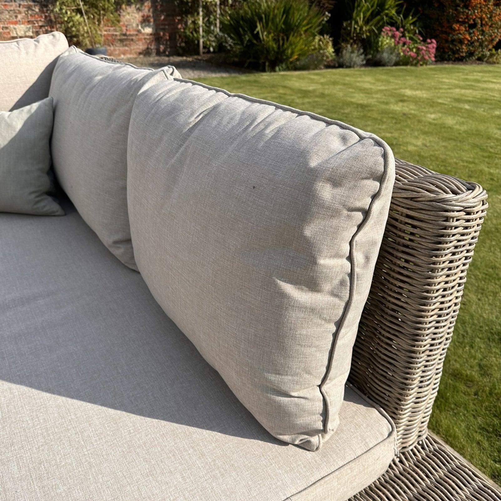 Capri Collection Outdoor Corner And Coffee Table Set Elite