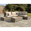Capri Collection Outdoor Corner And Coffee Table Set Elite