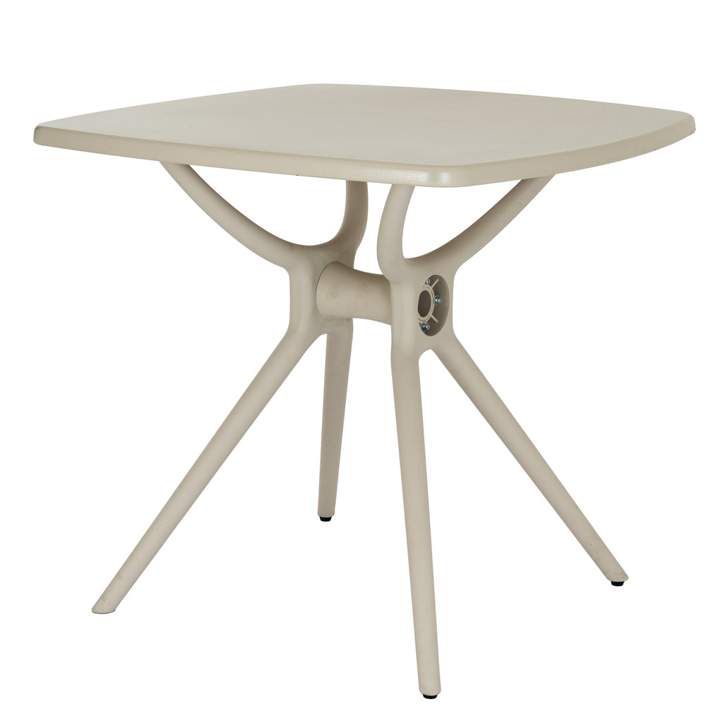 Alto Putty Grey Outdoor Square Table From The Putty Grey Collection Exclusive Edition For Modern Outdoor Living