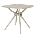 Alto Putty Grey Outdoor Square Table From The Putty Grey Collection Exclusive Edition For Modern Outdoor Living