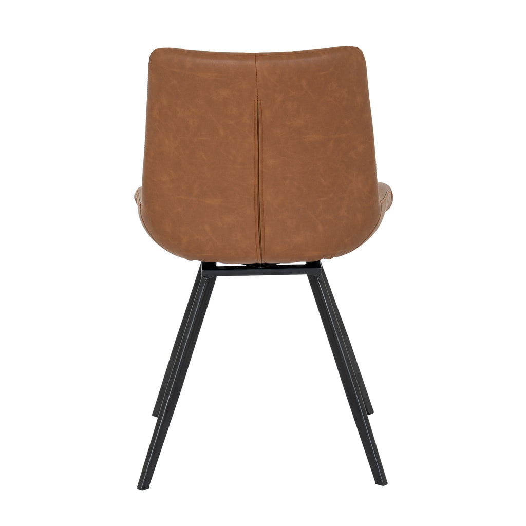 Malmo Swivel Dining Chair With Tan Velvet Upholstery Limited Edition Collection For Luxury Interiors