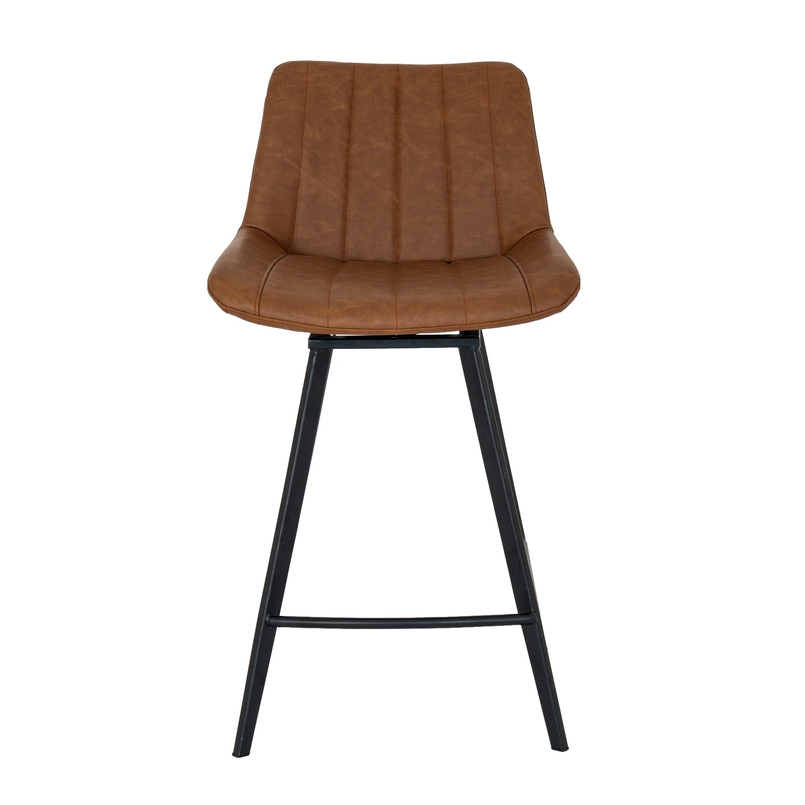 Malmo Swivel Bar Stool Tan Upholstery Luxe Collection Timeless Craftsmanship for Elevated Interiors