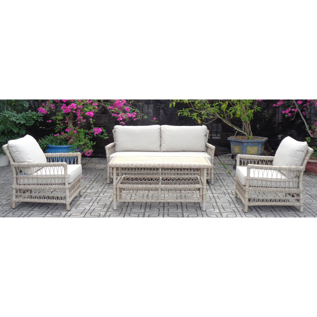 Provence Collection Outdoor Four Seater Elite Lounge Set