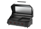 Cozze G800 COMB0 Barbecue With Plancha, 3 Gas burners