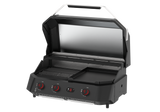 Cozze G800 COMB0 Barbecue With Plancha, 3 Gas burners