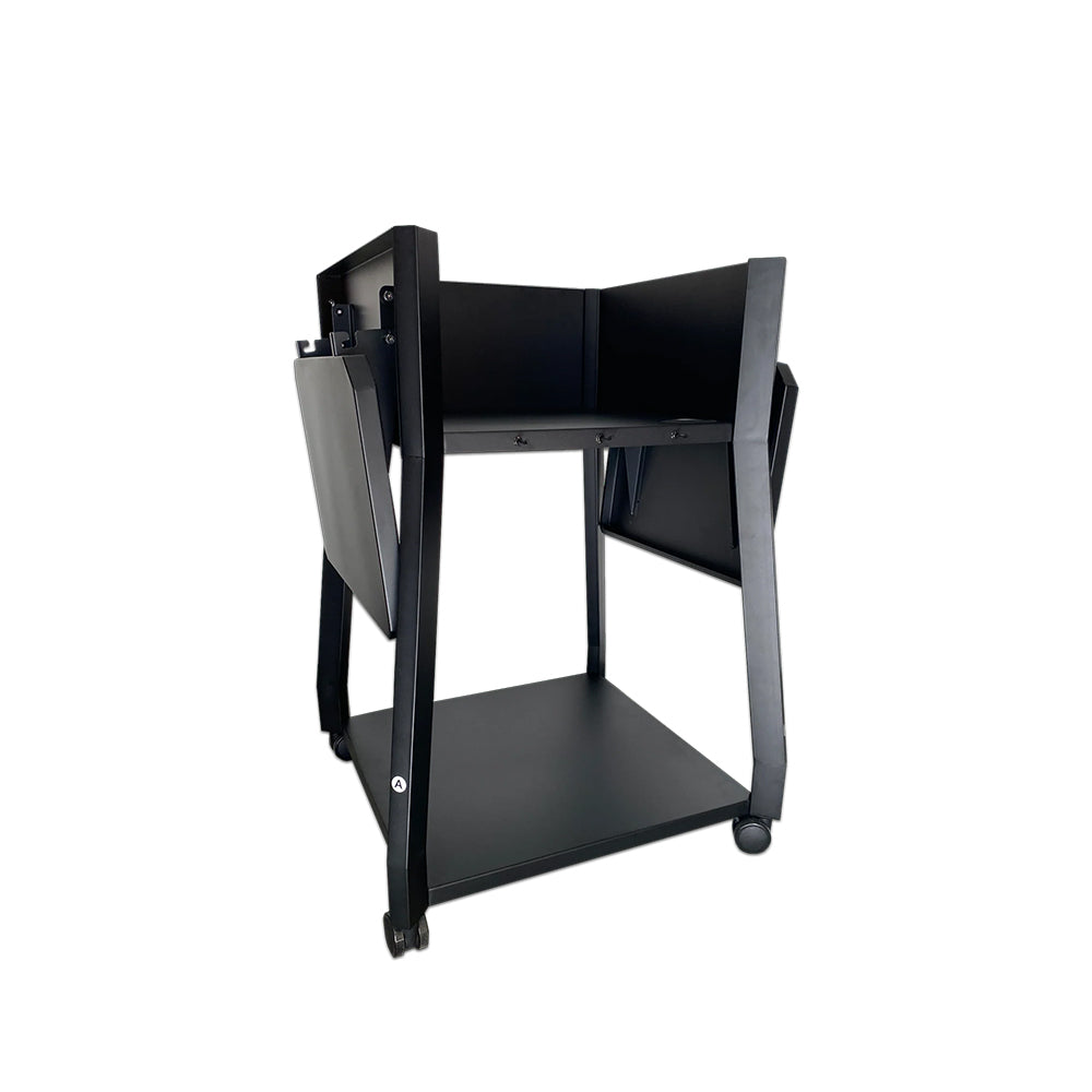 HOT WOK Comfort Table | Powder-Coated Steel Outdoor BBQ Grill Trolley & Cart