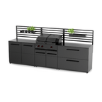 Cozze® Back Grid 90 Outdoor Kitchen