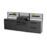 Cozze® Back Grid 90 Outdoor Kitchen