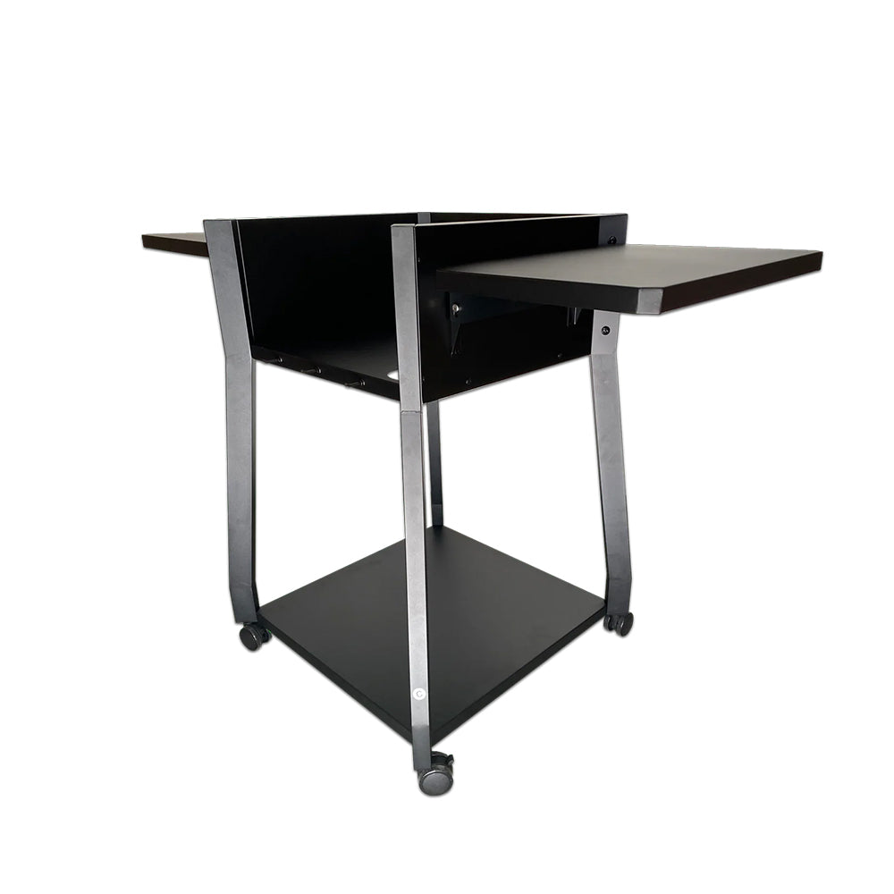 HOT WOK Comfort Table | Powder-Coated Steel Outdoor BBQ Grill Trolley & Cart