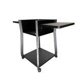 HOT WOK Comfort Table | Powder-Coated Steel Outdoor BBQ Grill Trolley & Cart