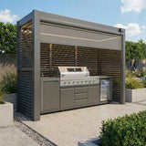 Maze Como Freestanding Shelter | For BBQ's & Outdoor Kitchens