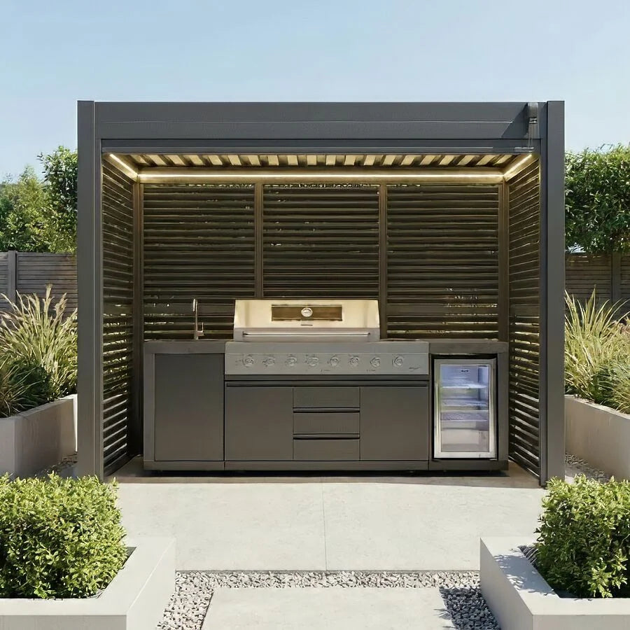 Maze Como Freestanding Shelter | For BBQ's & Outdoor Kitchens