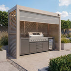 Maze Como Freestanding Shelter | For BBQ's & Outdoor Kitchens