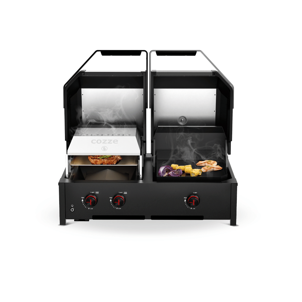 Cozze® Quattro 900 – 4‑in‑1 High‑Performance Outdoor Grill