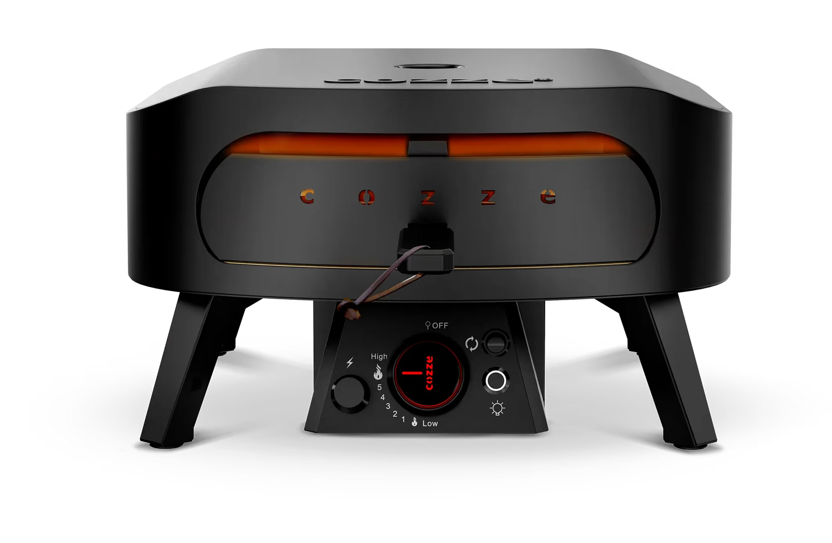 Cozze® 13″ Rotate Gas Pizza Oven Black Edition