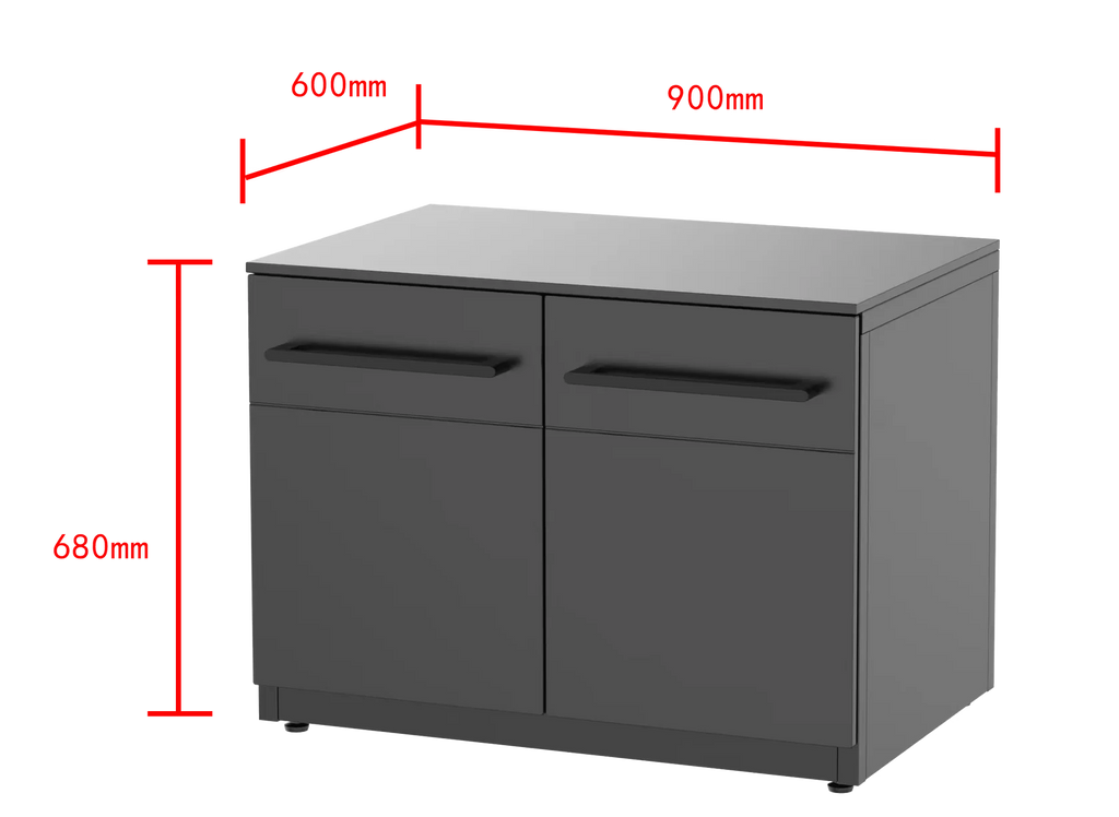 Cozze® Elements Outdoor Kitchen 90 Low Unit