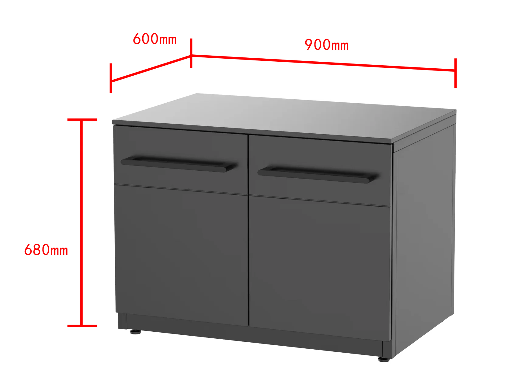 Cozze® Elements Outdoor Kitchen 90 Low Unit