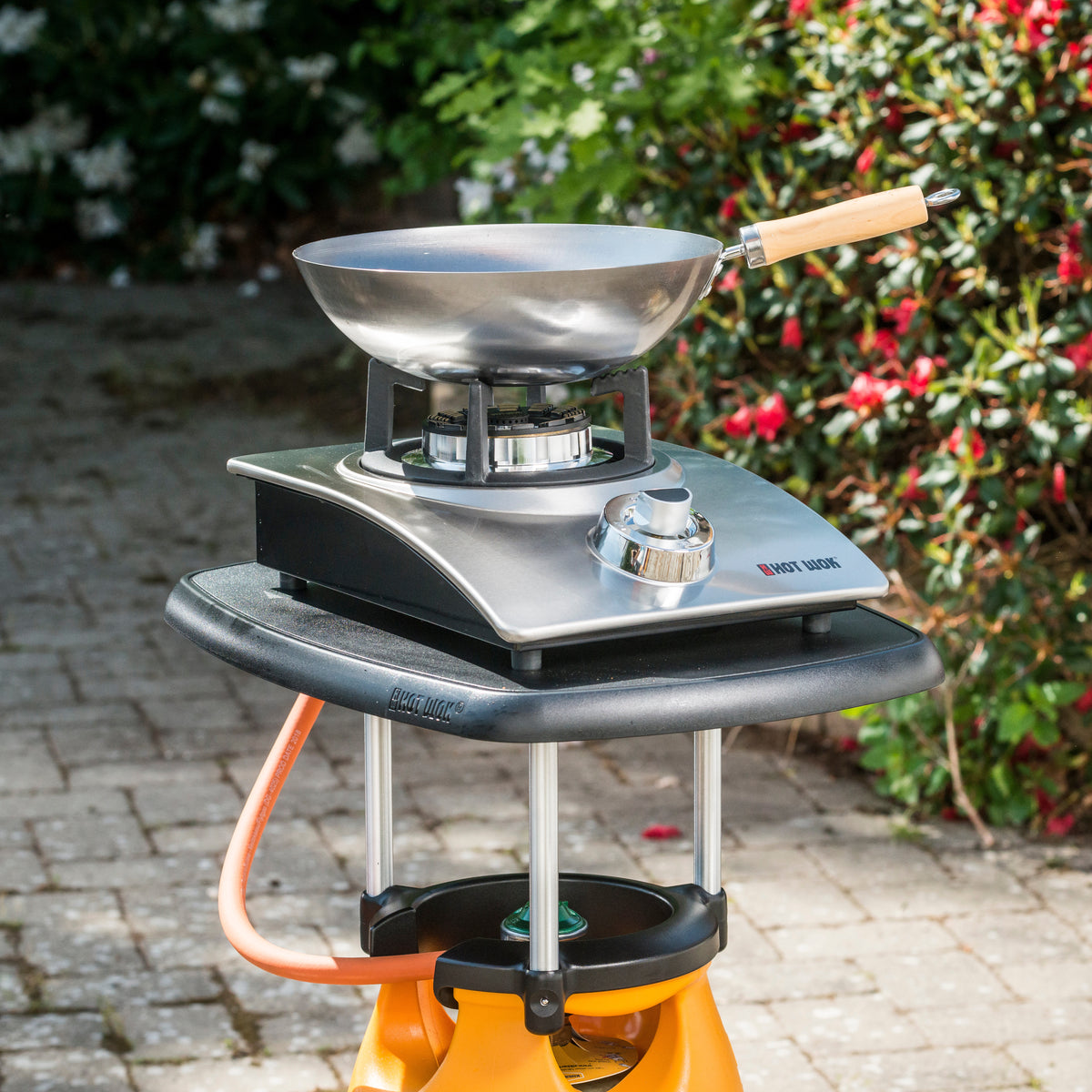 HOT WOK Silver Line 4.5kW Indoor & Outdoor Cast Iron Gas Burner