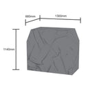 Cozze Cover for Outdoor Table 120 with Oven/Plancha/Grill