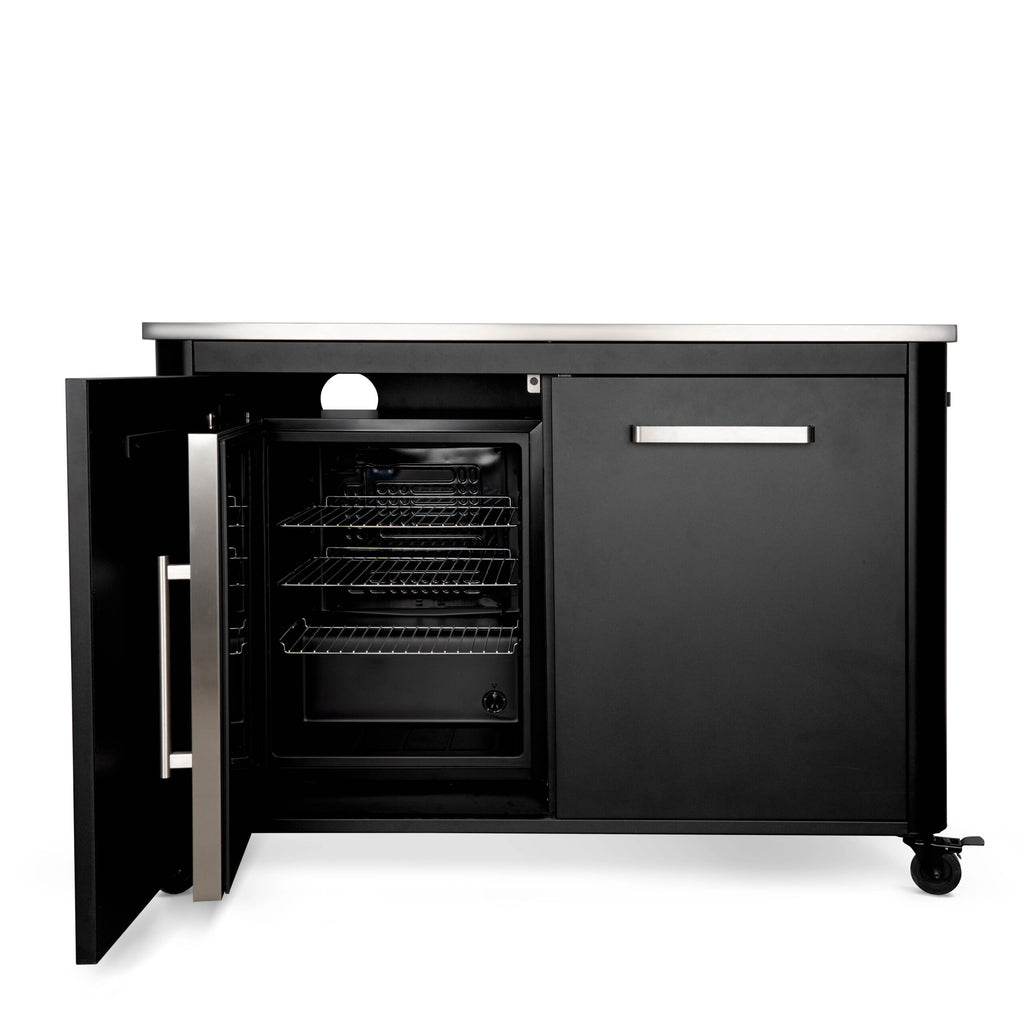 Cozze Fridge Steel Frame And Glass Front 60 Litres Outdoor Kitchen