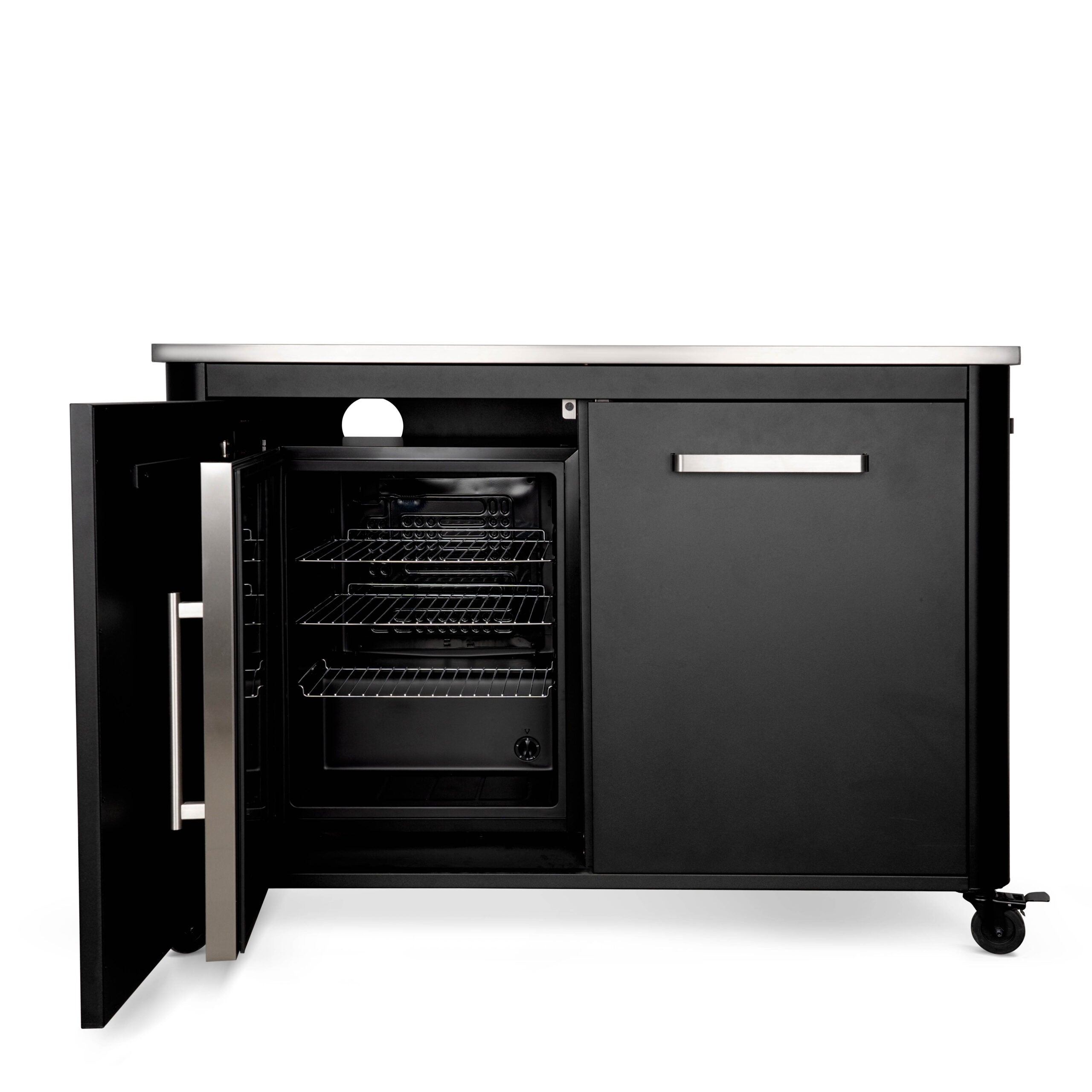 Cozze Fridge Steel Frame And Glass Front 60 Litres Outdoor Kitchen